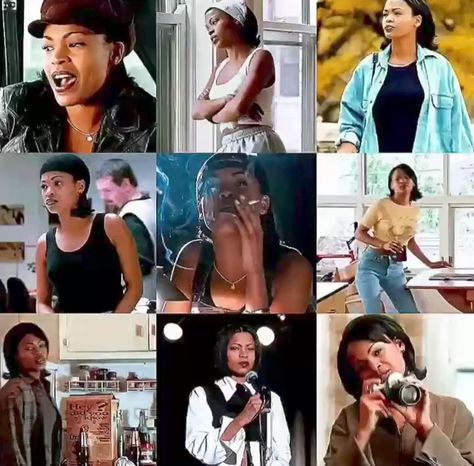 Model Off Duty Style 90s, Love Jones, Nia Long, Models Off Duty Style, Underground Hip Hop, 90s Outfit, Models Off Duty, Braids For Black Hair, Long Style