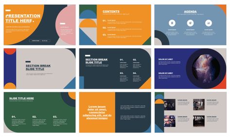 Geometry Minimalistic Free Google slides themes PowerPoint templates Powerpoint Layout Ideas, Powerpoint Designs, Simple Powerpoint, Simple Powerpoint Templates, Gradient Color Design, Presentation Deck, Powerpoint Layout, Presentation Design Layout, Page Layout Design