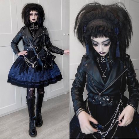 Egl Fashion Gothic, Riot Girl Fashion, J Goth, Japanese Alternative Fashion, Siouxsie And The Banshees, Lolita Outfits, Gothic Clothes, Wardrobe Inspiration, Punk Outfits