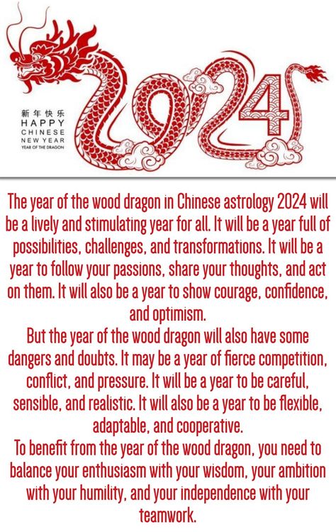 2024: Year of the Green Wood Dragon Dragon Day, Wood Dragon, 2024 Year, Chinese Astrology, Year Of The Dragon, Green Wood, Christmas Season, Christmas Seasons, Winter Christmas