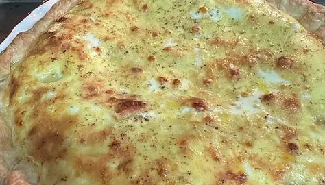 Christmas Quiche | Ciao Italia Christmas Quiche, Puff Pastry Cheese, Fresh Ricotta, Eggs And Cheese, Cheese Omelette, Light Golden Brown, Kiss The Cook, Frozen Puff Pastry, Fun Salads