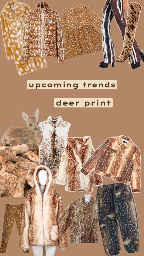 deer print doe deer huntress hunting outfit ideas style trend forecast Deer Print Clothes, Doe Outfit, Hunting Outfit, Deer Outfit, Doe Deer, Trend Forecast, Fall Trend, Deer Print, Hunting Clothes