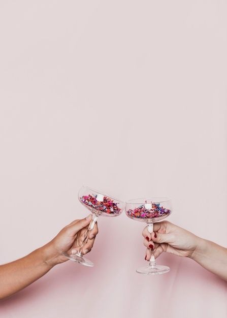 Download this Free Photo about Toasting with confetti filled glasses, and discover more than 13 Million Professional Stock Photos on Freepik. #freepik #photo #background #happynewyear #party Jewelry Stock Photos, Confetti Branding Photo, Confetti Photography, Girly Photoshoot, Holiday Shots, Pink Haircut, Concept Shoot, Confetti Photos, Confetti Poppers