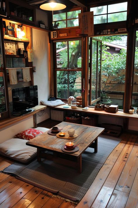 8 Japanese Tiny House Inspirations and Ideas - TastyInteriors Japanese Boho Interior, Japandi Tiny House, Cozy Japanese Home, Korean Home Aesthetic, Japanese Interior Design Small Spaces, Japanese Home Layout, Japanese Inspired House, Traditional Japanese House Interiors, Japanese Modern Interior