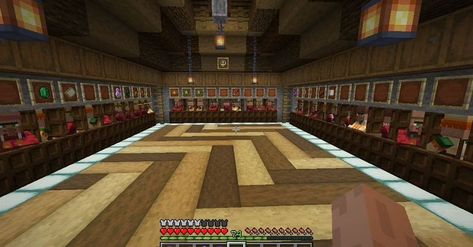 How to create a villager trading hall in Minecraft Underground Trading Hall Minecraft, Minecraft Villager Trading Hall Ideas Underground, Villager Trade Hall Minecraft, Minecraft Trading Hall Interior, Underground Villager Trading Hall Minecraft, Village Hall Minecraft, Underground Villager Trading Hall, Villager Trading Hall Minecraft Interior, Villager Trading Minecraft