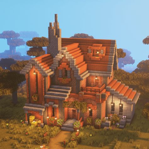 House Minecraft Savana, Savannah Biome House Minecraft, Savana Minecraft House, Savannah Minecraft House, Savannah Village Minecraft, Italian Village Minecraft, Acacia Village Ideas Minecraft, Minecraft Acacia Village, Minecraft Acacia Build