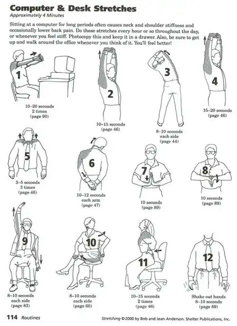 Office Chair Workout, Desk Stretches, Exercise At Your Desk, Desk Stretching, Desk Yoga, Mid Back Pain, Desk Workout, Middle Back Pain, Lower Back Pain Exercises