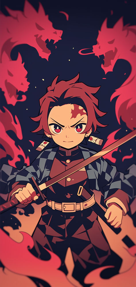 Tanjiro Wallpaper Aesthetic, Tanjiro Kamado Wallpapers, Demon Slayer Wallpaper Tanjiro, Awsome Wallpaper, Festa Jack Daniels, Iphone Wallpaper Japan, Hinokami Kagura, Anime Lock Screen Wallpapers, Karuizawa