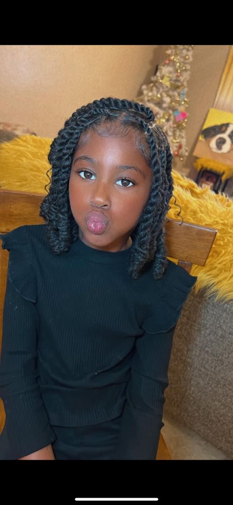 Island Twist For Kids, Twist Hairstyles For Kids Natural Hair, Girl Twist Hairstyles Kids Black Little, Kids Box Braids Styles Children, Quick Braided Hairstyles For Black Kids, Kids Twist Hairstyles, Protective Hairstyles For Kids, Twist For Kids, Twist Hairstyles For Kids