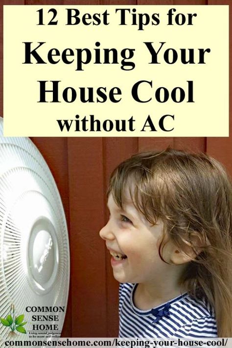 Keeping Your House Cool without AC - Whether you want to cool a room or cool your house, these tips will help you be more comfortable in extreme summer heat. Energy Saving Tips, Homestead Survival, Emergency Prepping, Simple Life Hacks, Saving Ideas, Off Grid Living, Alternative Energy, Survival Tips, Emergency Preparedness