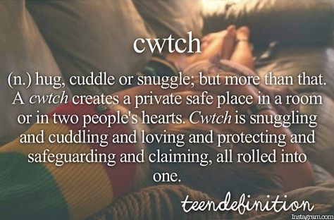 Hug Cuddle, Learn Welsh, Teen Dictionary, Life Is Worth Living, In Love With Life, Welsh Words, Word Nerd, Unusual Words, Rare Words