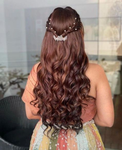 Party Hairdo, Hottest Hairstyles, Hair Style Vedio, High Ponytail Hairstyles, Engagement Hairstyles, Extension Hair, Open Hairstyles, Wedding Guest Hairstyles, Front Hair Styles