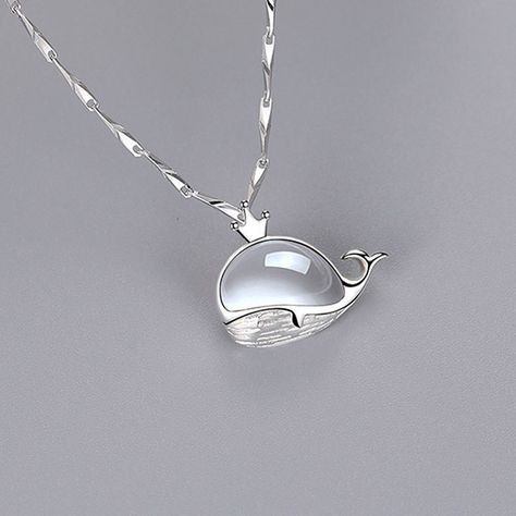 This necklace features a crowned whale pendant adorned with a white gemstone, combining elegance and a touch of whimsy. #WhaleNecklace #WhiteGemstone #ElegantJewelry #OceanInspired #SilverJewelry #WhimsicalDesign Whale Pendant, Whale Necklace, August 1, Ocean Inspiration, Elegant Jewelry, Silver Jewelry, Gemstones, Pendant, On Instagram