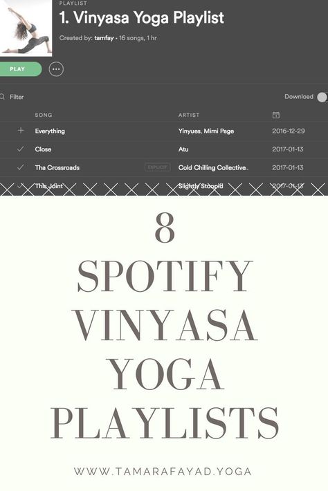 Spotify Playlists for Vinyasa Yoga Classes | Yoga Music | Yoga Teacher Tips Yoga Playlist Spotify, Yoga Teacher Aesthetic, Yoga Music Playlist, Yoga Types, Playlists Spotify, Yoga Teacher Resources, Nature Yoga, Yogi Lifestyle, Yoga Playlist