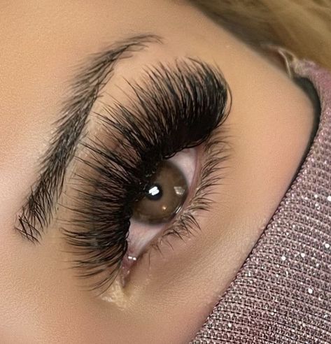 Eyelash Extensions Thick, Dramatic Lash Extensions, Volume Wispy Eyelash Extensions, Russian Eyelash Extensions, Natural Fake Eyelashes, Best Lash Extensions, Lashes Fake Eyelashes, Russian Volume Lashes, Russian Lashes