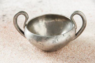 How to Clean Pewter Cleaning Pewter How To, Cleaning Pewter, How To Clean Pewter, Simple Soap, Cleaning Cabinets, Toxic Mold, Stain Removers, Missing Person, Vintage Pewter