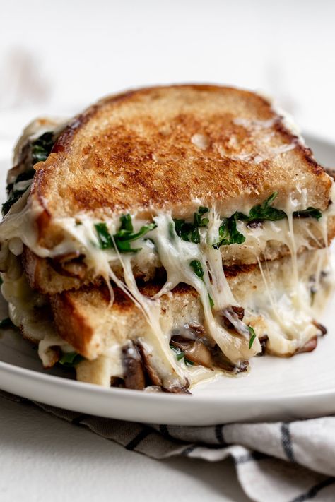 truffle grilled cheese recipe from cooking with cocktail rings Truffle Grilled Cheese, Truffle Oil Recipes, Truffle Cheese, Grilled Cheese Recipes, Truffle Recipe, Truffle Oil, Cheese Sandwich, Grilled Cheese Sandwich, Food 52