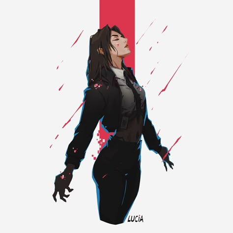 Lucia Hsiang, Cyberpunk Character, Modern Fantasy, Character Poses, Freelance Artist, Art Inspiration Drawing, Funky Art, Art Characters, Character Inspo