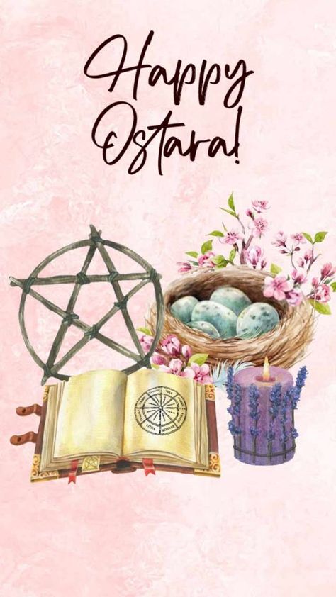 Ostara Art Pictures, Ostara Images, Ostara Background, Ostara Wallpaper, Ostara Art, Goddess Eostre, Ostara Blessings, Happy Ostara, Wicca Holidays