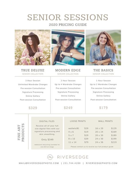 Senior Photography Pricing Guide, Photography Session Pricing, Photography Jobs Career, Beginner Photography Pricing, Photography Pricing Guide For Beginners, Photography Packages Pricing, Photography Niches, Photographers Price List, Photography Business Forms