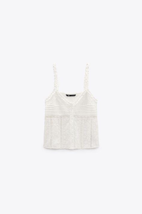 Zara Embroidered Top, Zara Summer Dress, Zara Summer, Outfit Zara, Oyster White, Preppy Dresses, Lovely Clothes, Cute Simple Outfits, Cute Summer Outfits