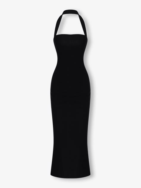 Introducing the st moritz midi dress, cut from high-quality polyester. Featuring a sexy backless design and one-shoulder neckline, this dress sculpts and shapes, enhancing an hourglass figure for an elegant  look. Casual Midi Dress Outfit Summer, Statement Dress Classy, Cute Black Dresses Classy, Dinner Dress Styles, Black Classy Dress, Elegant Dresses Midi, Formal Bodycon Dress, Black Club Dress, Summer Dresses Midi