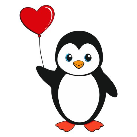 Penguin Hold a Balloon Clipart Sports Day Decoration, Cute Penguin Cartoon, Penguin Png, Penguin Clipart, Penguin Images, Birds Clipart, Balloon Race, Penguin Illustration, Penguin Cartoon