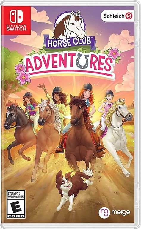 Amazon.com: Horse Club Adventures - Nintendo Switch : Crescent Marketing Inc: Everything Else Horse Club, Riding Stables, Horse Games, Wilde Westen, Horse Grooming, Pet Clinic, Nintendo Switch Games, Horse Farms, Big Adventure