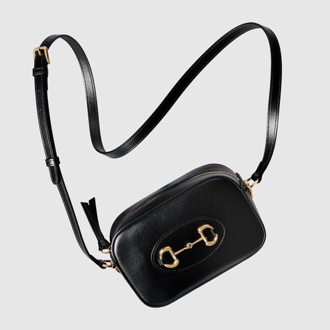 Gucci Horsebit Bag 1955, Gucci Horsebit Bag, Gucci Horsebit, Gucci Shoulder Bag, Large Shoulder Bags, Designer Shoulder Bags, Mini Shoulder Bag, Gucci Black, Small Shoulder Bag