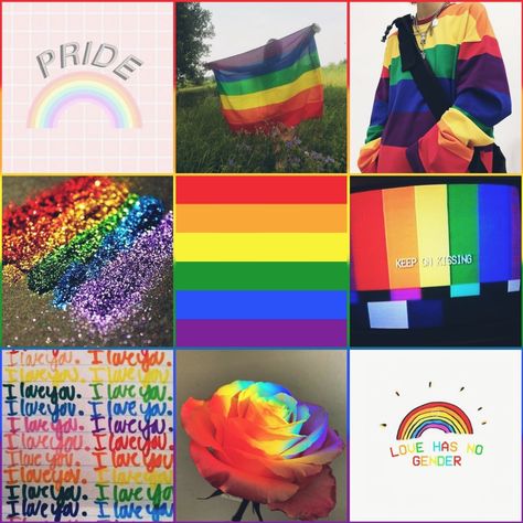 Queer Moodboard, Lgbtq Moodboard, Pride Moodboard, Lgbtq Wholesome, Puzzle Ideas, Pride Stuff, Adopt Idea, Art Challenges, Lgbtq Flags