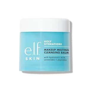 e.l.f. SKIN Holy Hydration! Makeup Melting Cleansing Balm JUMBO, Face Cleanser & Makeup Remover, Infused with Hyaluronic Acid to Hydrate Skin, 3.5 Oz Elf Makeup Remover, Elf Holy Hydration, Presents Ideas, Beauty Finds, Cleansing Balm, Face Cleanser, Hydrate Skin, Makeup Skin Care, Face Products Skincare