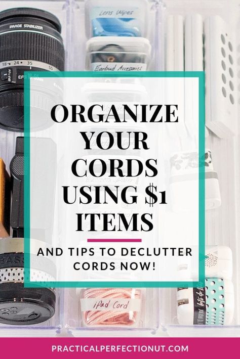 40 Ways to Easily Organize Charging Cords Organize Charging Cords, Cord Organization Storage, Organizing Hacks Dollar Stores, Organization Hacks Diy, Free Printables Organization, Cord Organizer, Ways To Organize, Dollar Store Organizing, Kitchen Hacks Organization