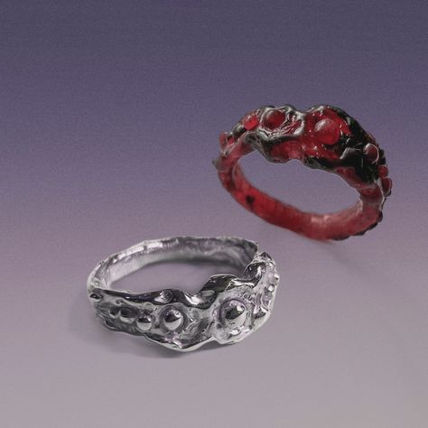 Embark on this DIY journey and create the ring that tells your story! A plaster mould will be made for your wax model and silver will be cast to create that masterpiece you’ve always wanted! Absolutely no experience is needed for this kit! (Link in bio) Wax Cast Ring, Wax Casting Rings, Laura Benson, Lost Wax Casting Rings, Wax Carved Ring, Gothic Jewelry Diy, Cast Rings, Wax Carving, Plaster Molds