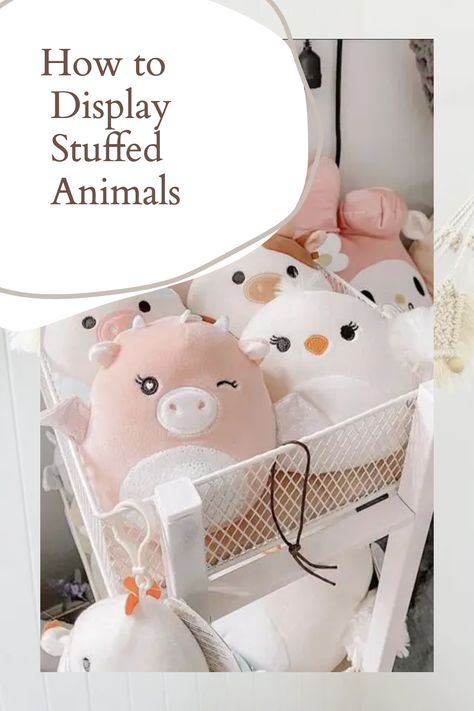 Learn about using hanging mesh hammocks for stuffed animals. This pin provides ideas for installing soft, netted hammocks in a corner of the room, a space-saving and visually appealing way to keep and display numerous stuffed animals. Stuffed Toy Display Ideas, Plush Toy Storage Ideas, Stuffed Animal Display Ideas, Display Stuffed Animals, Stuffed Animal Displays, Storing Stuffed Animals, Pet Organization, Interior Design Games, Interior Design Boards