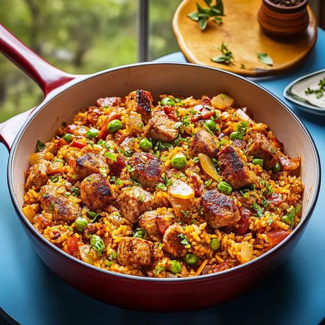 Jambalaya: A Hearty, Flavor-Packed Recipe for Any Occasion Louisiana Cuisine, Jambalaya Recipe, Cajun Cooking, Jambalaya, The Senses, One Pot Meals, One Pot, Louisiana, Seafood