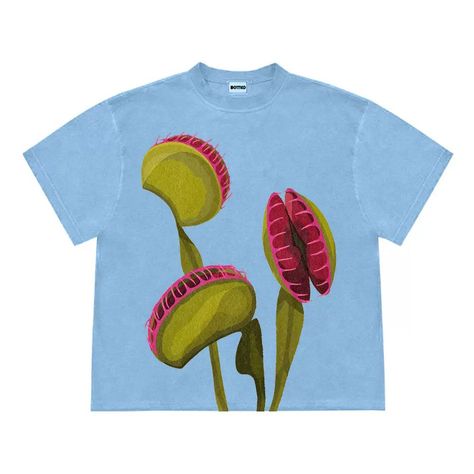 Aesthetic t-shirt with a detailed graphic of Venus Flytrap Size:• M: Bust: 94cm/ 37.0in, Length: 67cm/ 26.4in, Sleeves: 19cm/ 7.5in• L: Bust: 98cm/ 38.6 in, Length: 69cm/ 27.2in, Sleeves: 20cm/ 7.9in• XL: Bust: 102cm/ 40.2in, Length: 71cm/ 27.9in, Sleeves: 21cm/ 8.3in• 2XL: Bust: 106cm/ 41.7in, Length: 75cm/ 29.5in, Sleeves: 22cm/ 8.7inMaterial: Polyester 90s Y2k Fashion, Venus Flytrap, Y2k Summer Outfits, Outfits Retro, Baby Tees Y2k, Y2k Baby Tee, Aesthetic T Shirts, Y2k Aesthetic Outfits, Cute Pastel