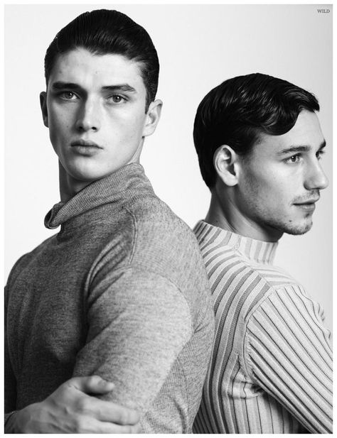 Two Men Pose Reference Friends, 2 Male Models Poses, Two Male Models Posing Together, Two Man Pose, 2 Male Pose Reference, 2 Men Photoshoot, Two Men Photoshoot, Older Brothers Photo Shoot, Two Men Pose