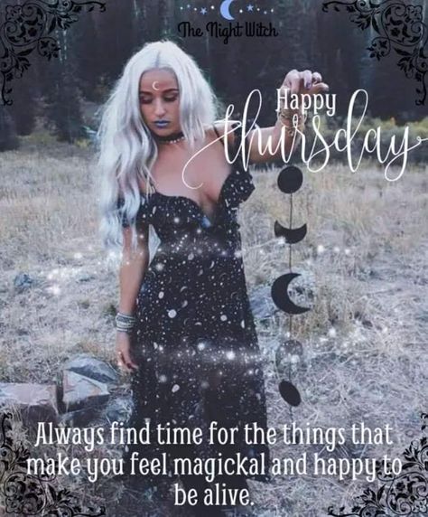 Witchy Thursday, Witchy Tuesday Quotes, Monday Witch, Witches Quotes, Magic Universe, Thursday Humor, New Year Post, Night Witches, Mental Health Inspiration