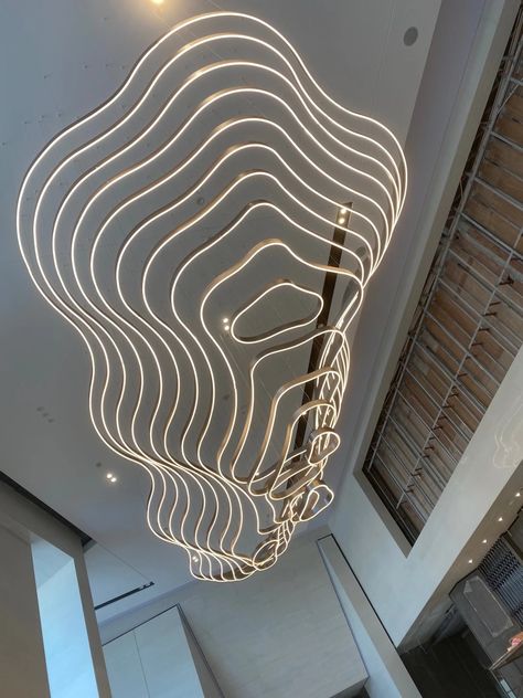 WeChat : ayasd183 tele phone : 13421483151；雷 Arch Ceiling, Restaurant Floor Plan, Abstract Bedroom, Bedroom Chandeliers, Venue Design, Architectural Lighting Design, Ceiling Art, Architecture Models, Metal Furniture Design