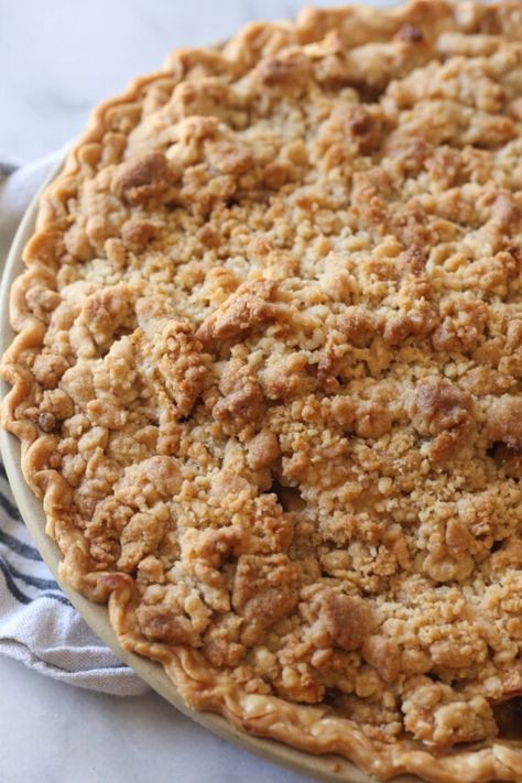 Apple Crisp Pie, Dutch Apple Pie Recipe, Apple Crumb Pie, Crumb Pie, Grateful Prayer, Apple Pie Recipe Easy, Apple Crumble Pie, Dutch Apple Pie, Apple Crumb