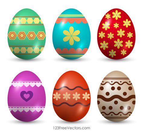 Egg Images, Easter Gift Card Holder, Easter Egg Clipart, Easter Stem, Egg Clipart, Easter Vector, Calendar April, Painted Easter Eggs, Easter Bunny Treats