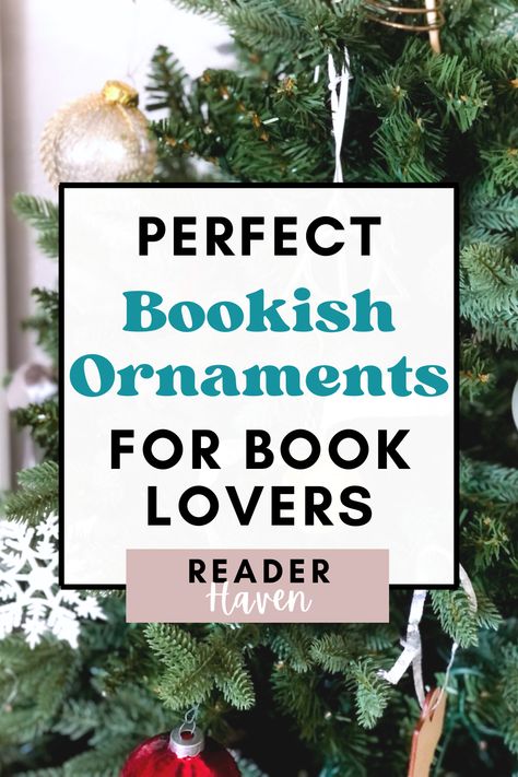 Whether you’re looking to decorate your Christmas tree with a literary flair this year or you’re searching for a beautiful ornament to gift, here are the best book-inspired ornaments I’ve found. I’ve included a mix of classic bookish ornaments and decor inspired by popular fandoms like Lord of the Rings, Game of Thrones, and Harry Potter. Bookish Christmas Tree, Bookish Ornaments, Literary Christmas Tree, Book Ornaments, Bookish Christmas, Book Ornament, Book Tree, A Wrinkle In Time, Book Spine