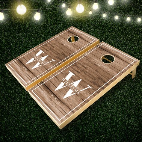 Tailgate Party Games, Corn Hole Boards Designs, Keepsake Gift Ideas, 2025 Ideas, Family Cottage, Summer Game, Corn Hole Boards, Giant Jenga, Tower Games