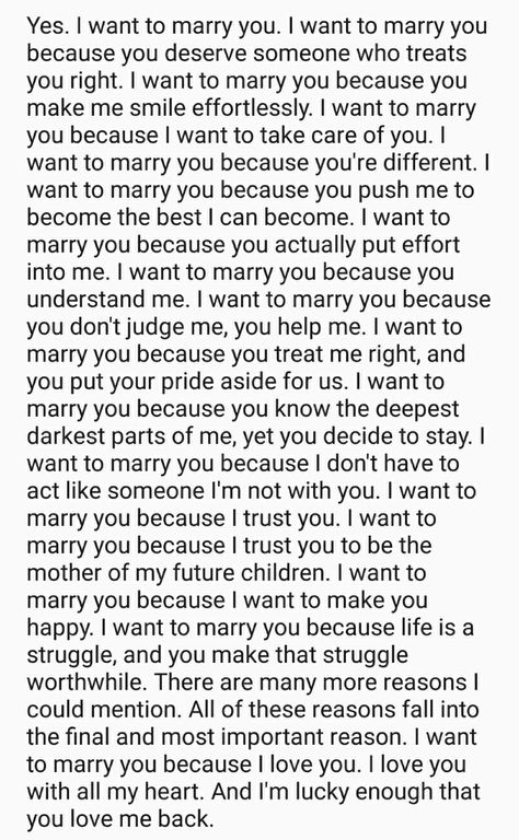 I Want To Marry You Because, What To Write In A Love Letter Ideas, Promise Text For Him, Writing To Boyfriend, Boyfriend Information In Notes, Will You Marry Me Text Messages, Sweet Responses To Boyfriend, Notes Abt Boyfriend, A Thank You Letter To My Boyfriend