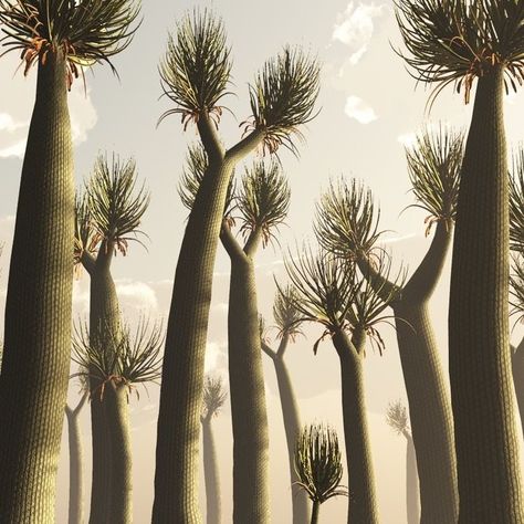 10 Of The Most Fascinating Extinct Trees - THE ENVIRONMENTOR Prehistoric Garden, Extinct Plants, Prehistoric Plants, Prehistoric Trees, Carboniferous Period, Plants Names, Dinosaur Plant, Weird Trees, Forest Habitat