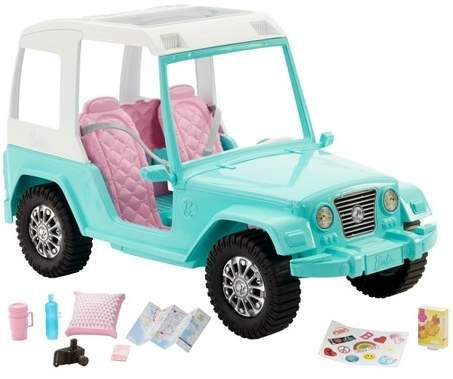 Barbie Pink Passport Jeep Vehicle #Pink#Barbie#Passport Barbie Pink Passport, Barbie Doll Car, Pink Passport, 9 Birthday, Barbie Playsets, Barbie Car, Barbie Doll Set, Barbie Sets, Mattel Shop