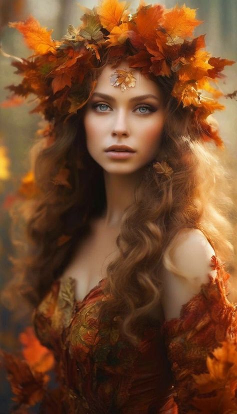 Autumn Goddess Costume, Fall Goddess, Autumn Fae, Autumn Elf, Autumn Goddess, Goddess Halloween, Fall Fairy, Best Photo Editor, Glitter Halloween