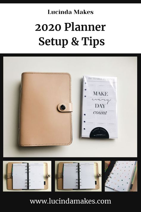 My Filofax (The Original Personal Organiser) is all set up for 2020 and I'm sharing my advice for successful planning. Filofax Personal Setup, Filofax Planners Setup, Filofax Organization, Filofax Malden, Filofax Inspiration, Filofax Inserts, Study Vibes, Filofax Personal, Planner Setup