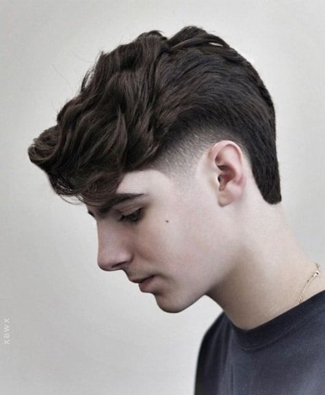 40 Best Fade Haircuts for Men: Types of Fades (2022) - The Trend Spotter Teenage Haircuts, Trending Hairstyles For Men, Best Fade Haircuts, Haircut Selfie, Photo Hijab, Medium Length Hairstyles, Mens Hairstyles Medium, Mullet Haircut, Mens Hairstyles Thick Hair