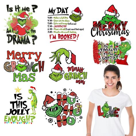 Ugly Christmas Tshirts, Christmas Iron On Transfers, Homemade Ugly Christmas Sweater, Christmas Shirt Ideas, Iron On Letter Patches, Christmas Drawings, Tee Ideas, Hoodie Diy, Diy Pillow Covers